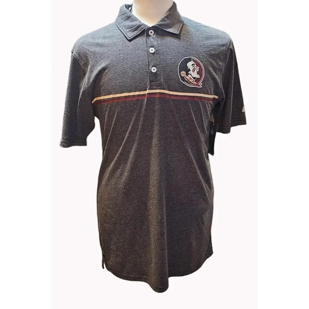 Florida State Seminoles Russell Short Sleeve Polo Size M 38 / 40 New w Tags
